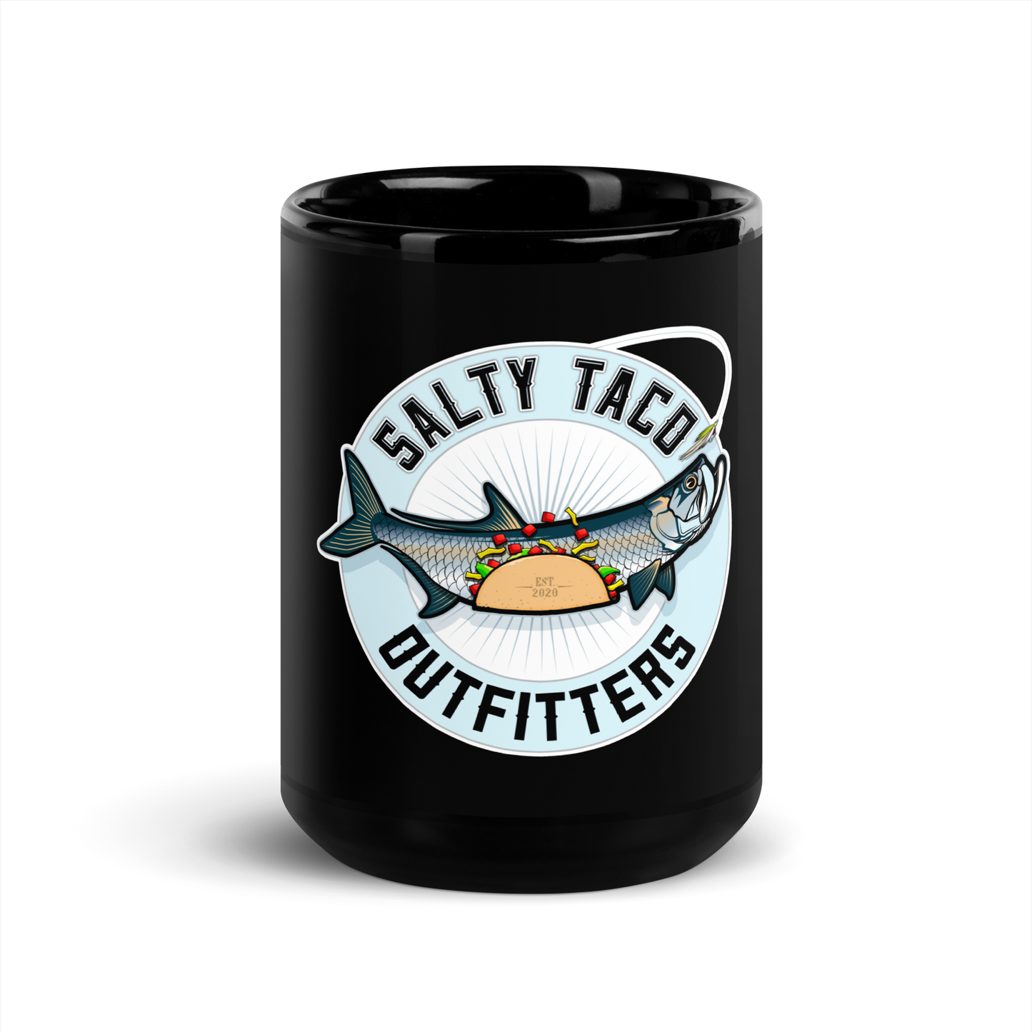 STO Black Glossy Mug