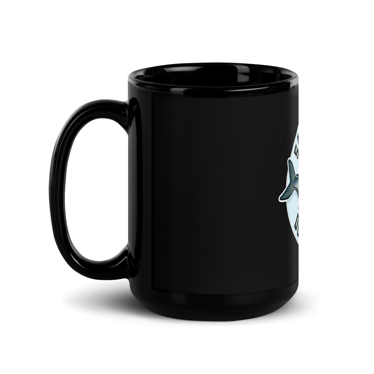 STO Black Glossy Mug