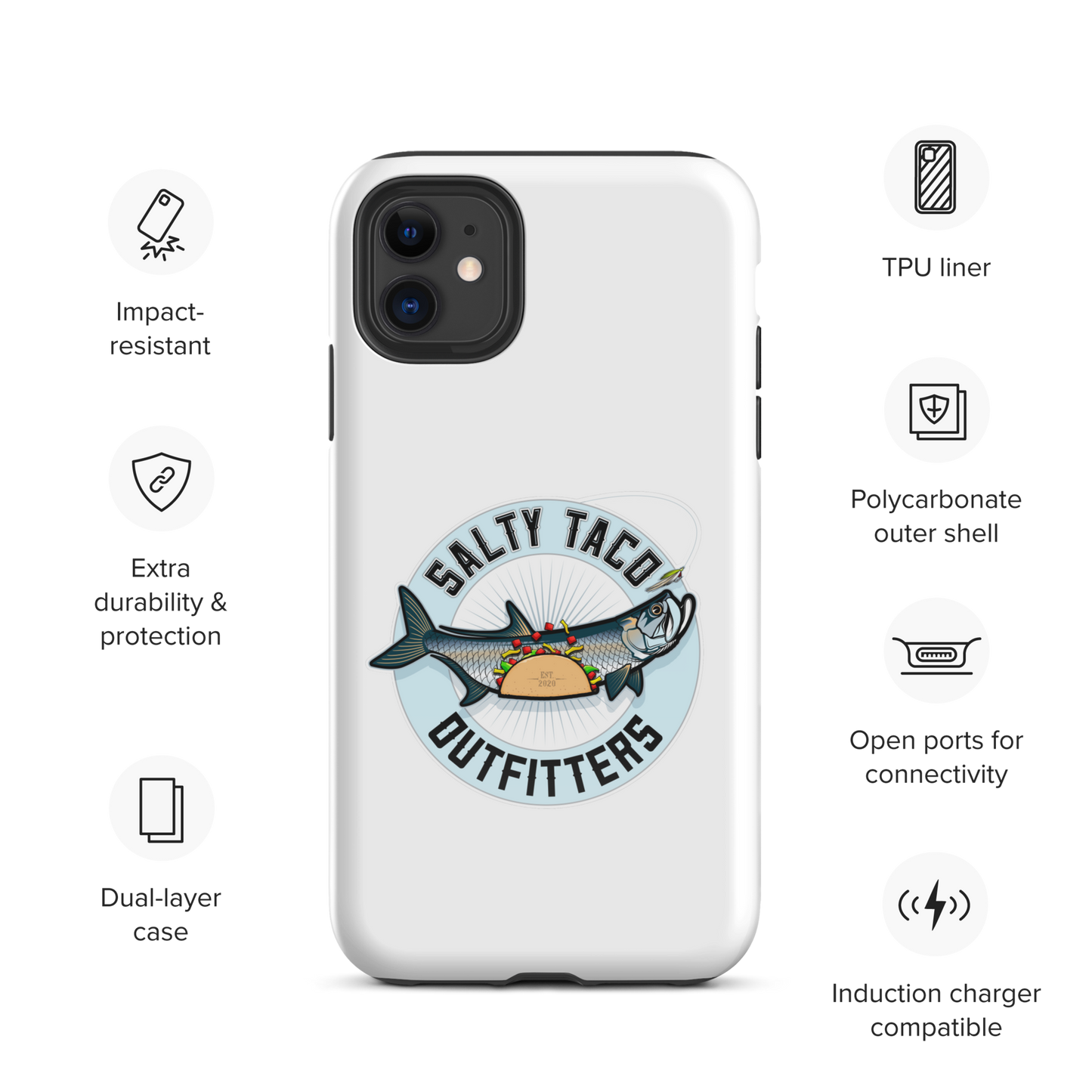 Salty Taco Outfitters Tough Case for iPhone®