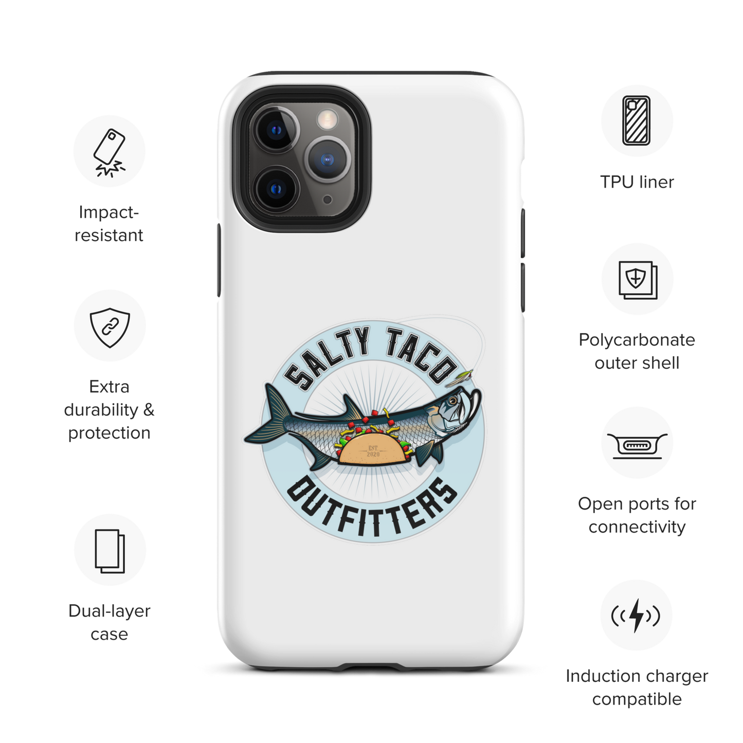 Salty Taco Outfitters Tough Case for iPhone®