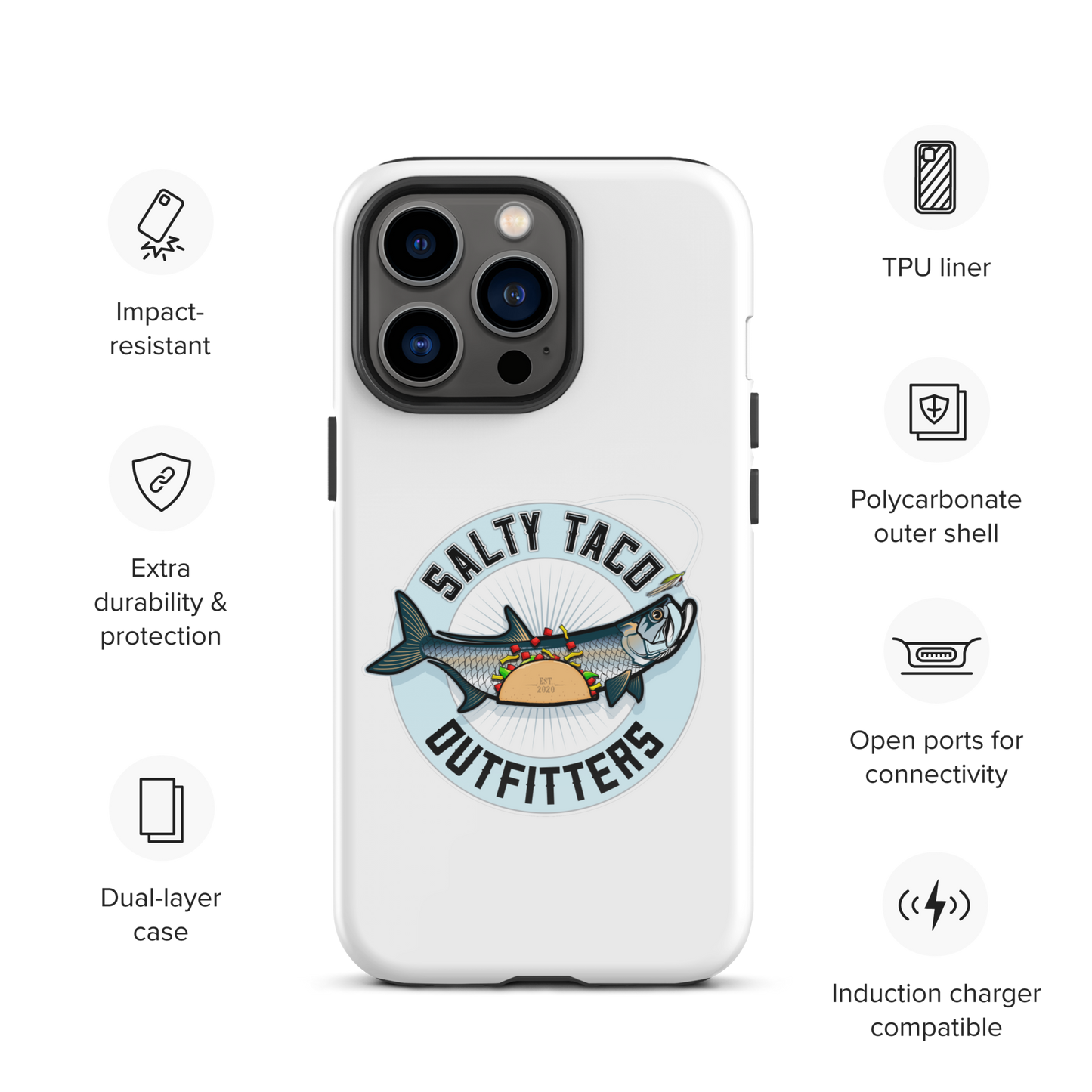 Salty Taco Outfitters Tough Case for iPhone®
