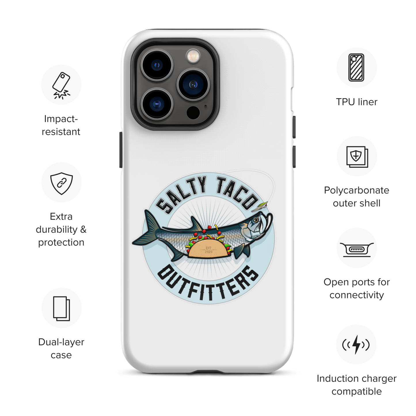 Salty Taco Outfitters Tough Case for iPhone®