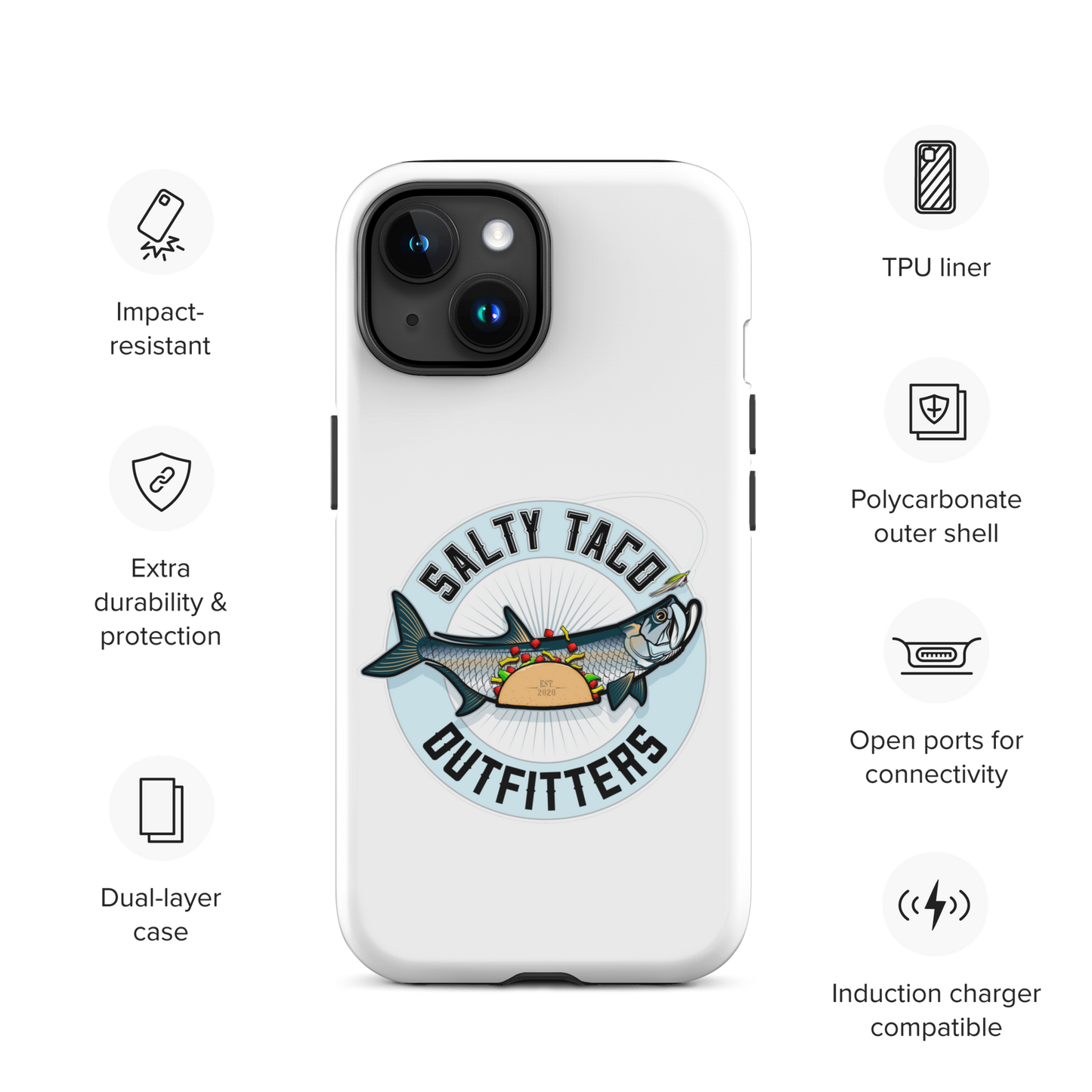 Salty Taco Outfitters Tough Case for iPhone®