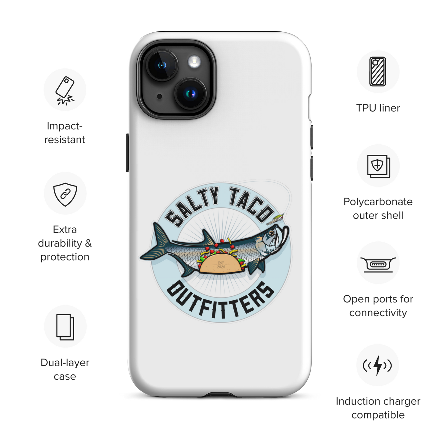 Salty Taco Outfitters Tough Case for iPhone®