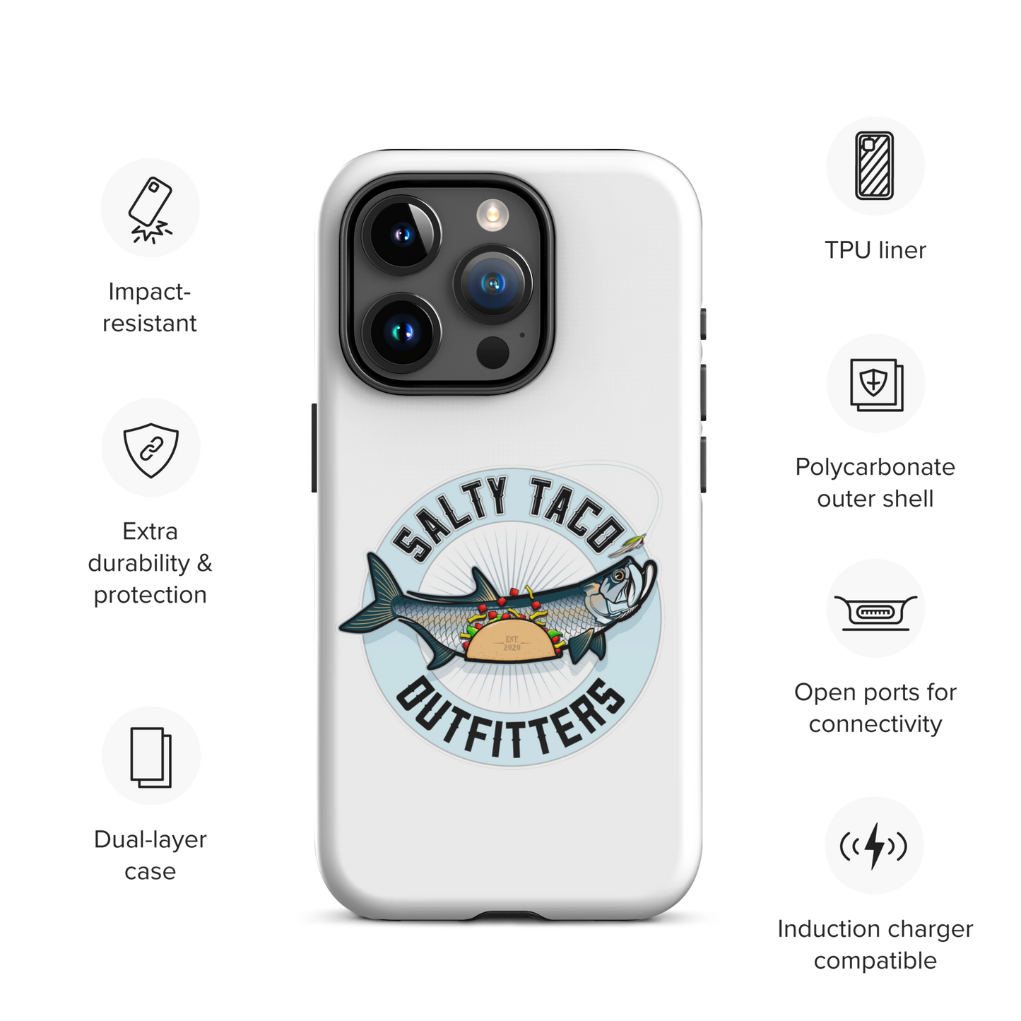 Salty Taco Outfitters Tough Case for iPhone®