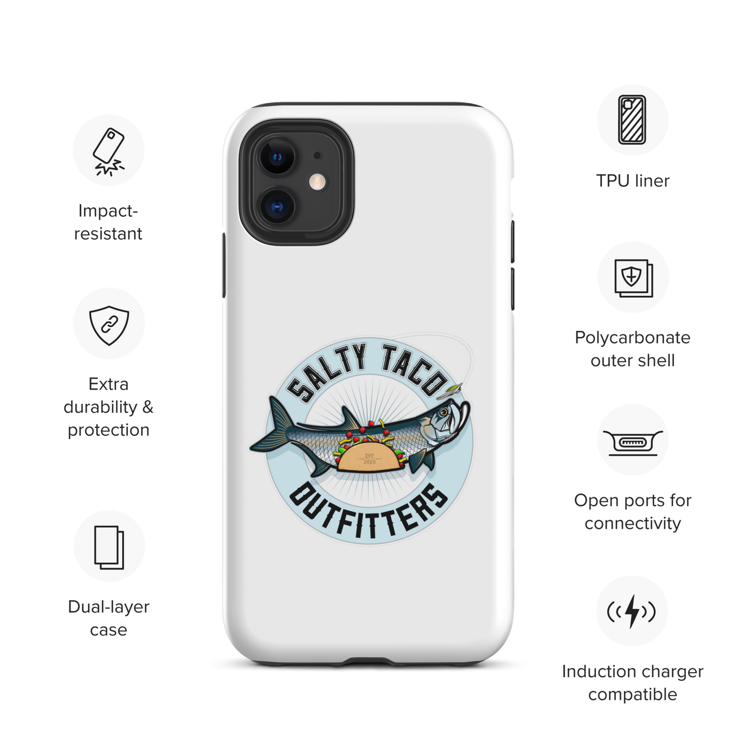 Salty Taco Outfitters Tough Case for iPhone®