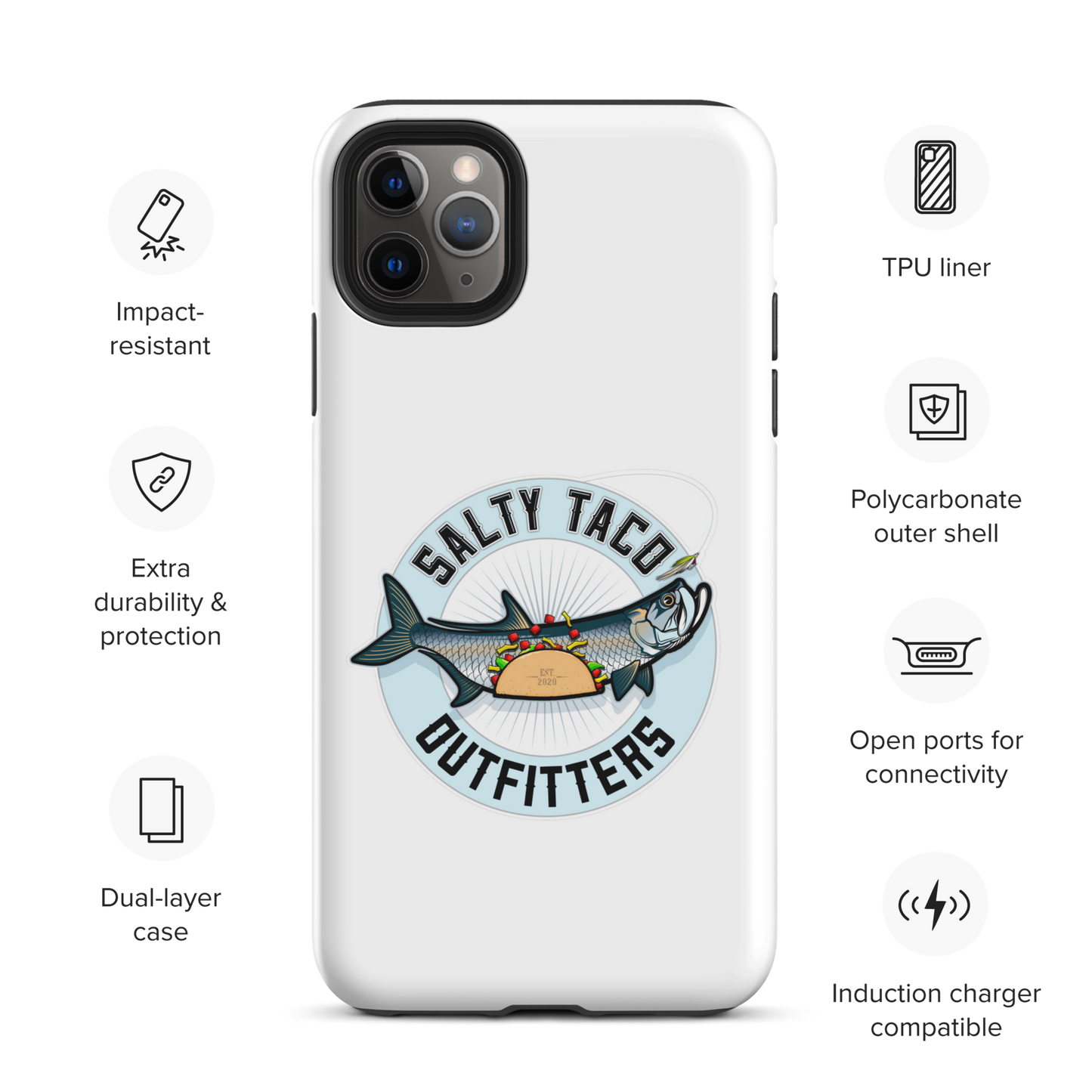 Salty Taco Outfitters Tough Case for iPhone®