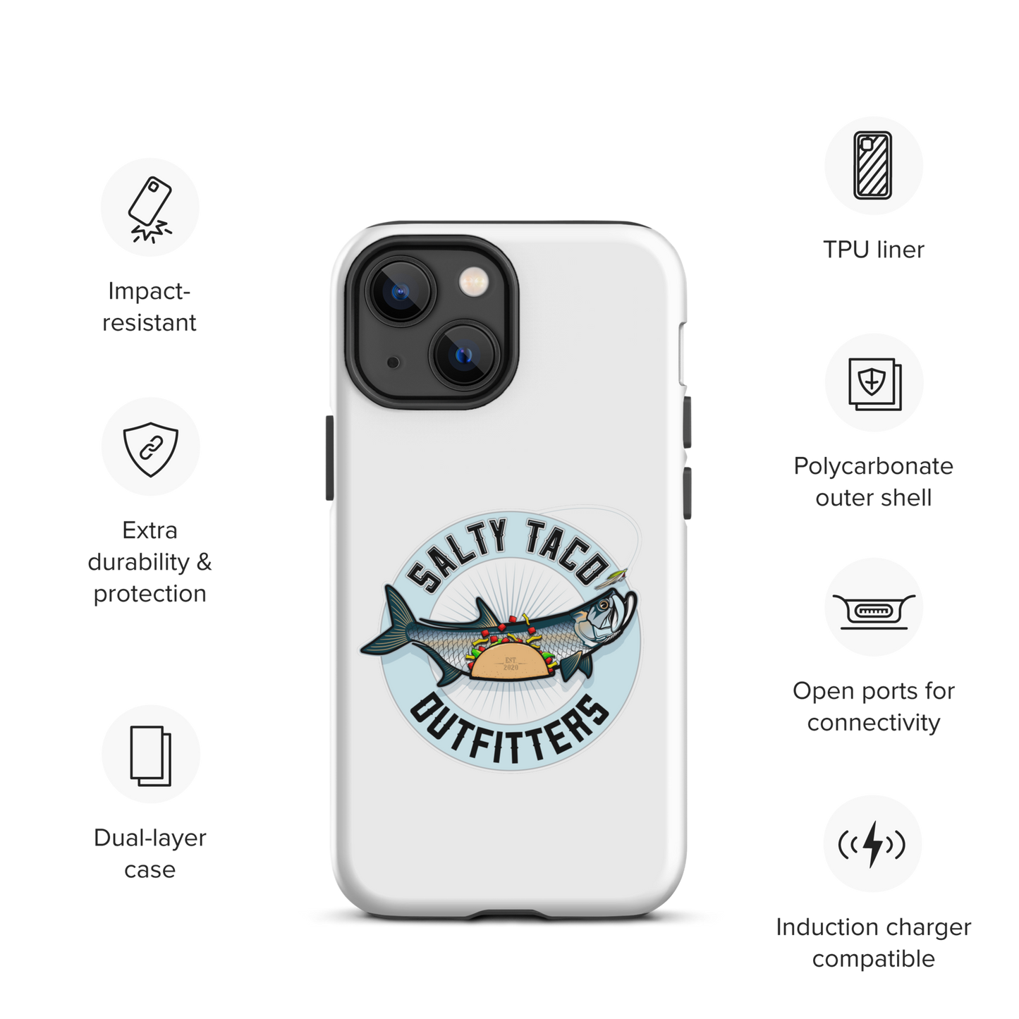 Salty Taco Outfitters Tough Case for iPhone®