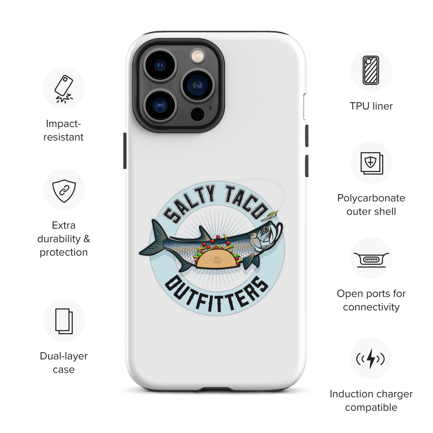Salty Taco Outfitters Tough Case for iPhone®