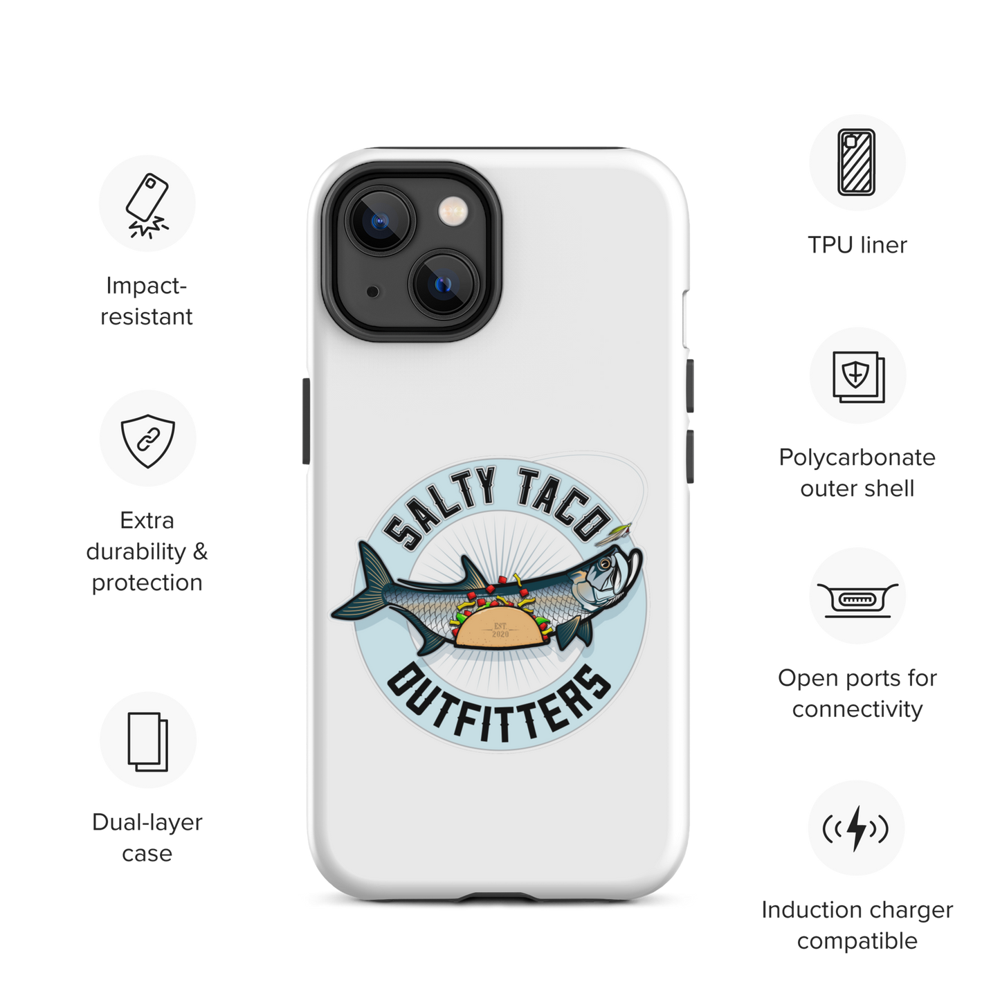 Salty Taco Outfitters Tough Case for iPhone®
