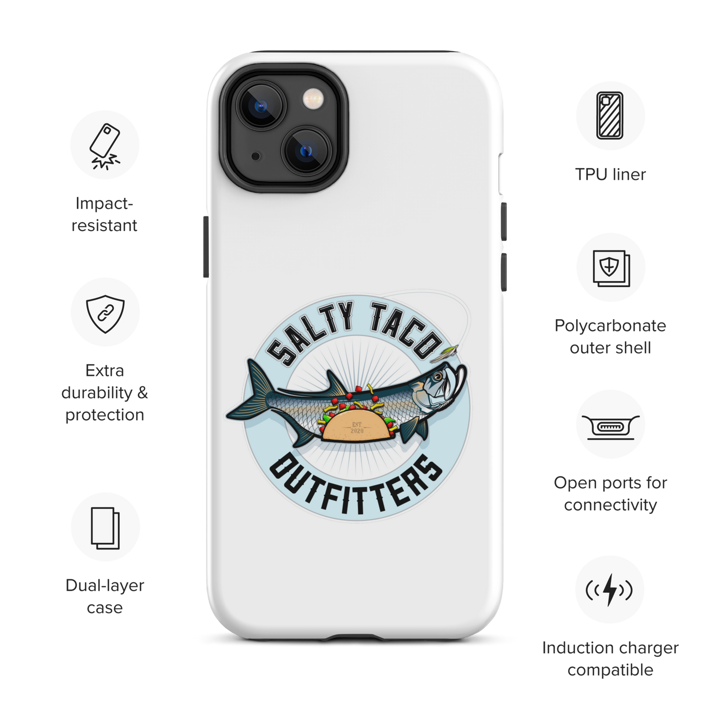 Salty Taco Outfitters Tough Case for iPhone®