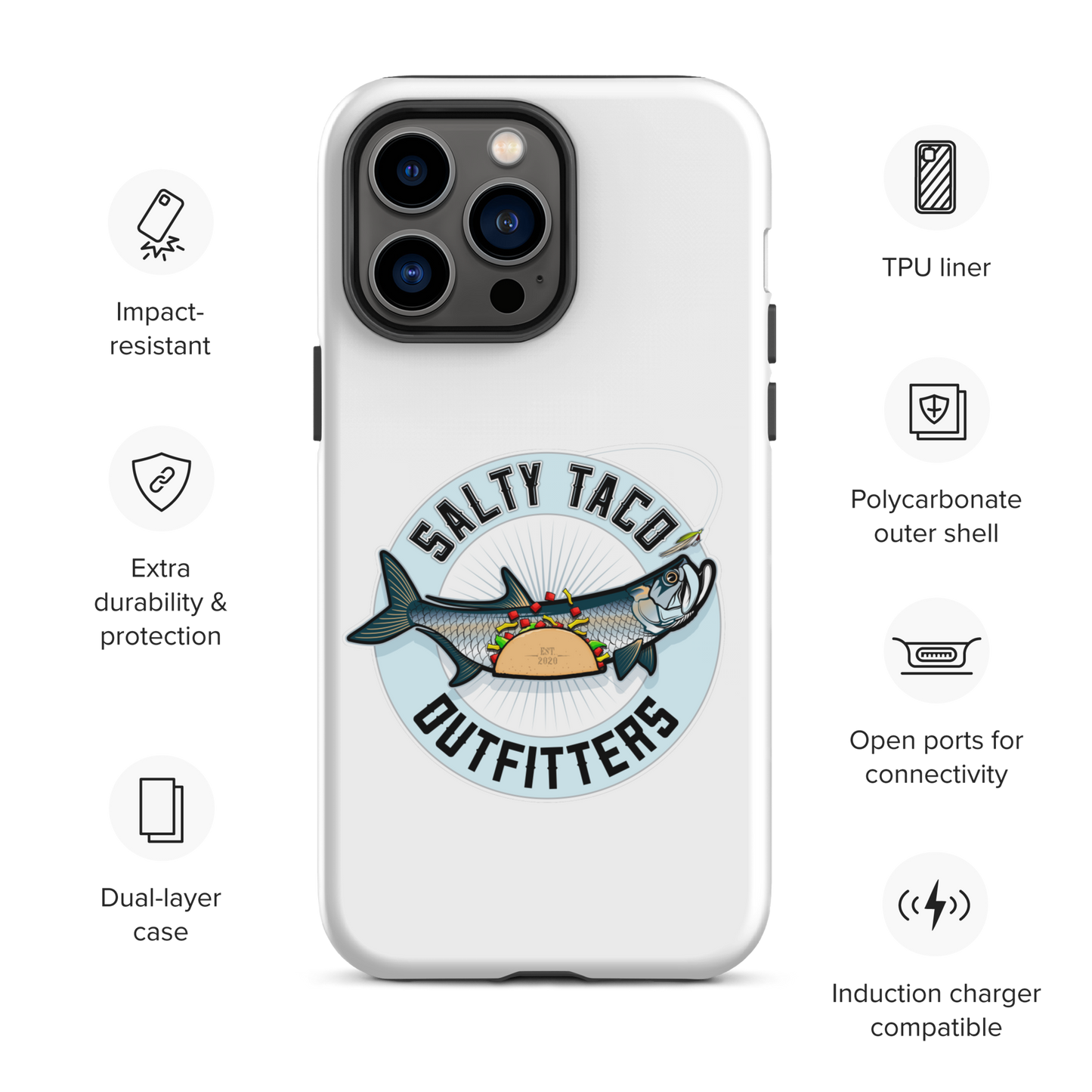 Salty Taco Outfitters Tough Case for iPhone®