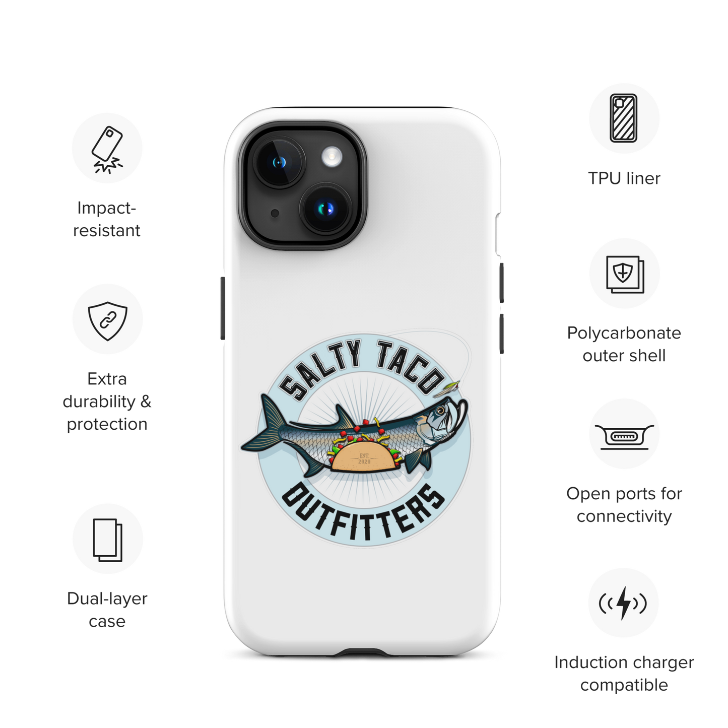 Salty Taco Outfitters Tough Case for iPhone®