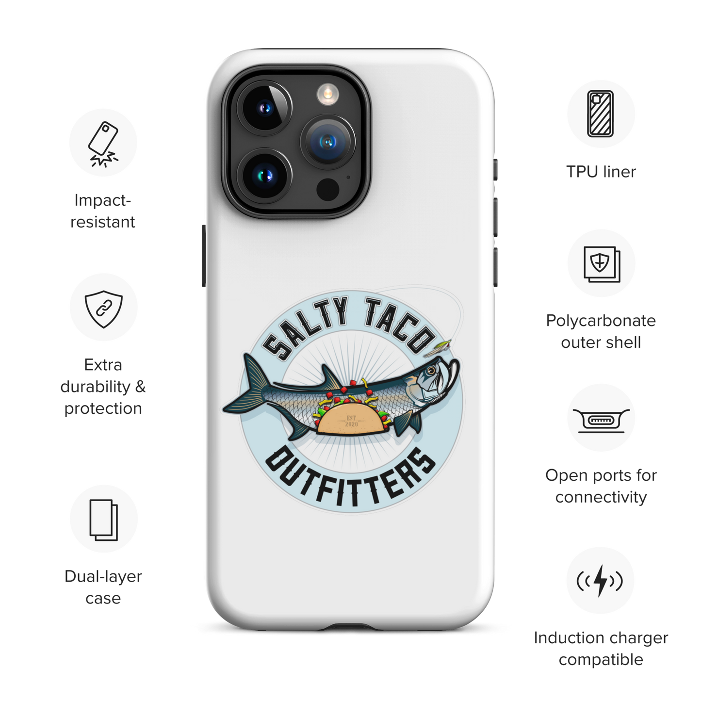 Salty Taco Outfitters Tough Case for iPhone®