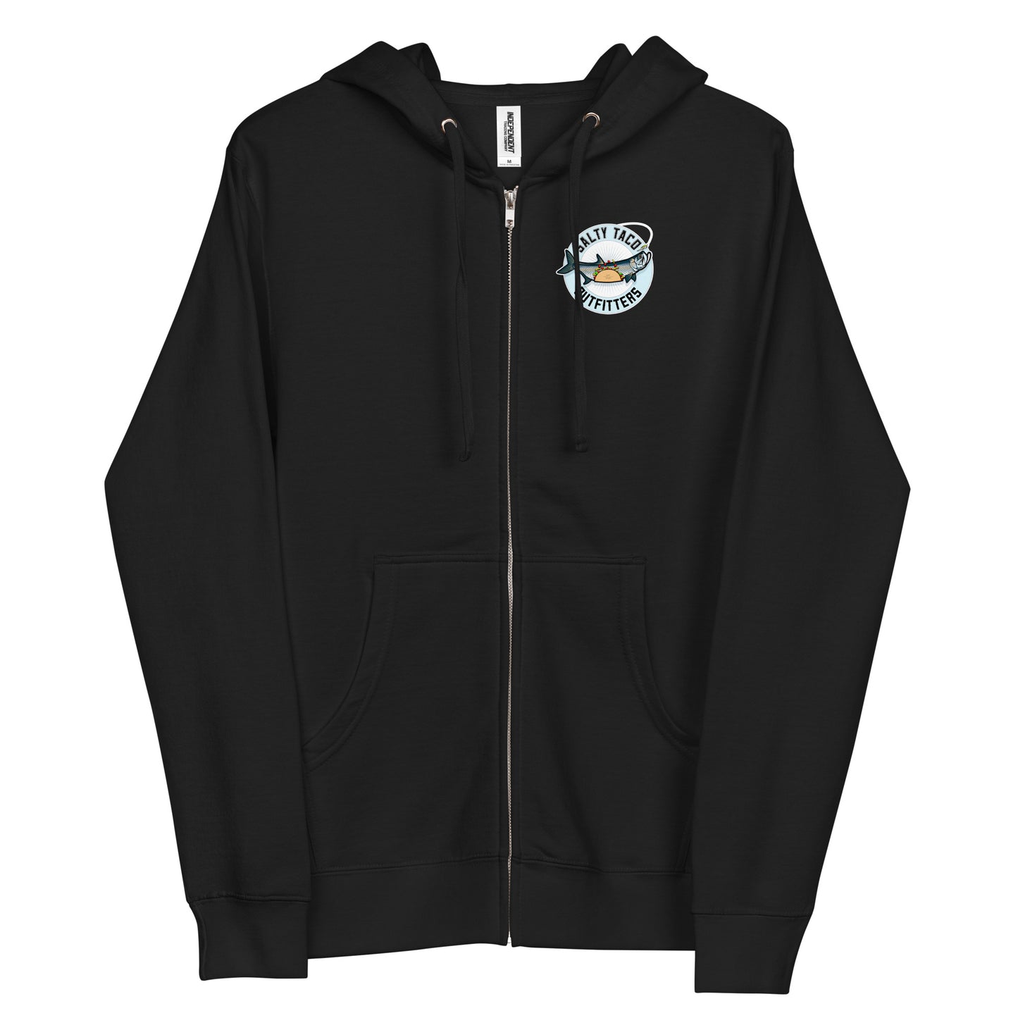 Salty Taco Outfitters Unisex fleece zip up hoodie