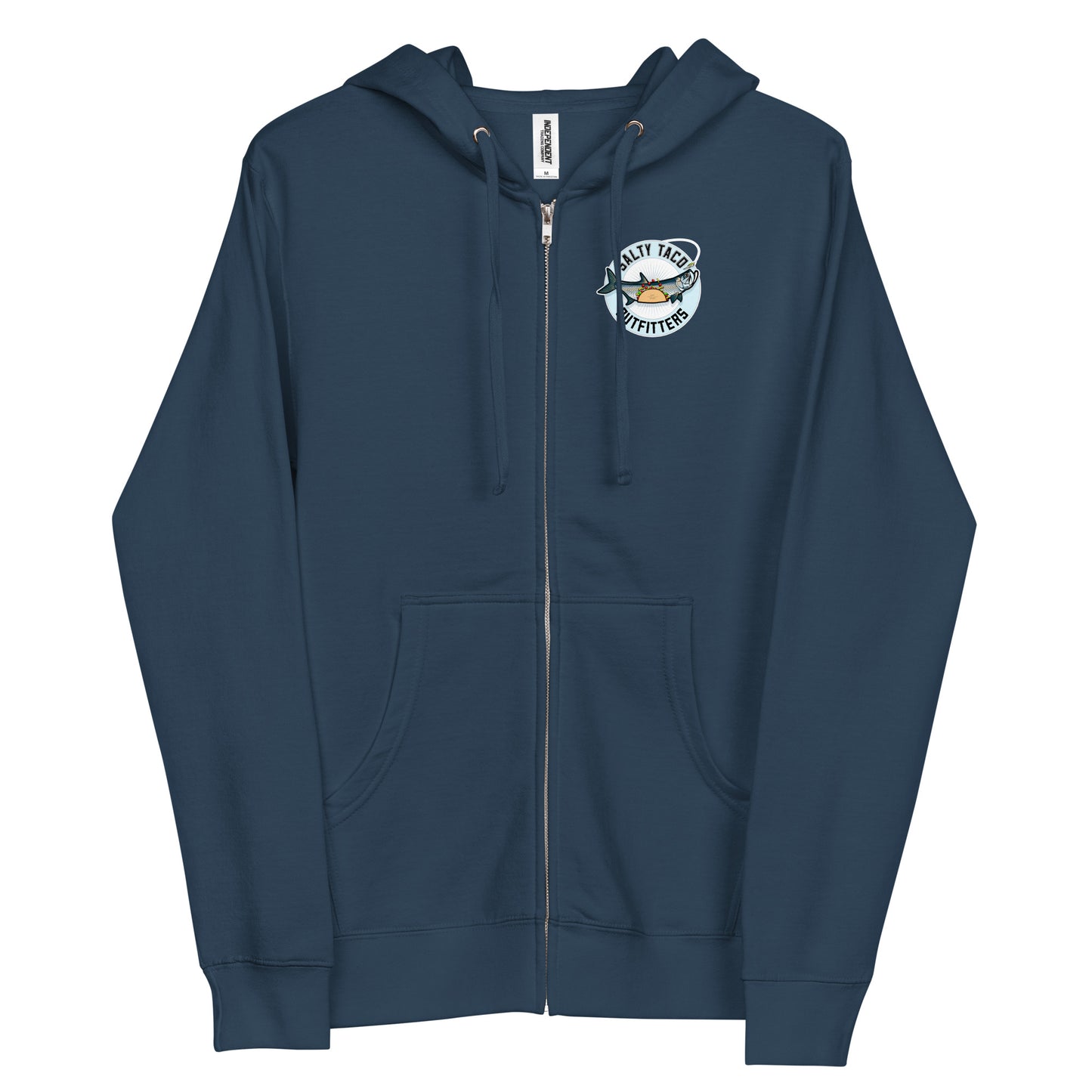 Salty Taco Outfitters Unisex fleece zip up hoodie